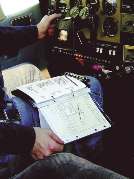 Planchette de vol - PILOT kneeboard PROFI