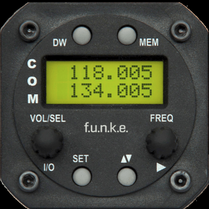 f.u.n.k.e. VHF ATR833S vue de face